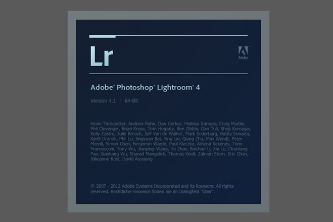 Lightroom 4.1
